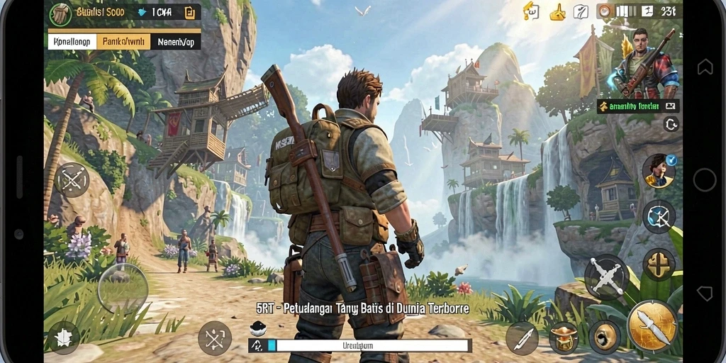 Gameplay Open World 5RT dengan eksplorasi yang mendalam dan grafis menawan.