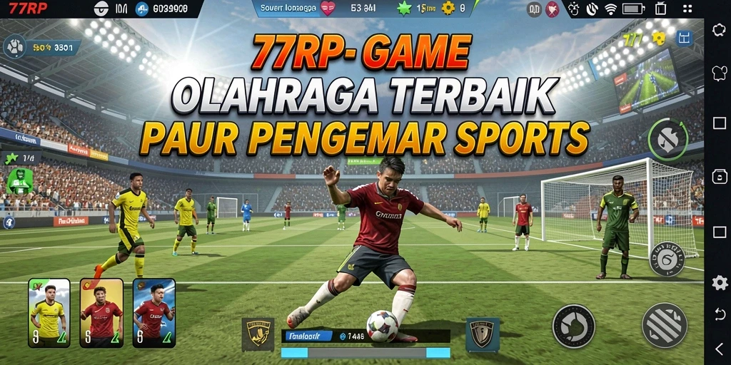 Tampilan menarik dari gameplay 77RP yang mendebarkan.