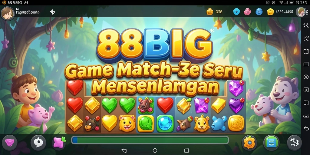 Tangkapan layar gameplay 88BIG yang menarik dan penuh warna.