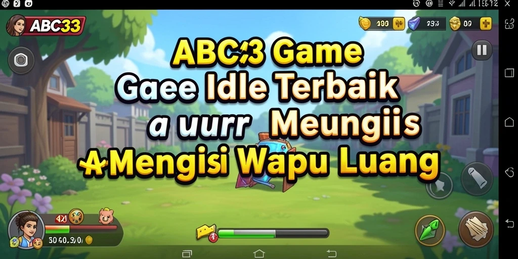 Tampilan gameplay Idle yang mengasyikkan di ABC33.