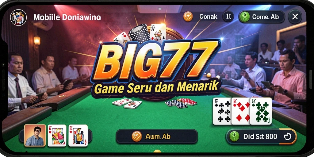 Pengalaman gameplay seru dalam permainan Domino.