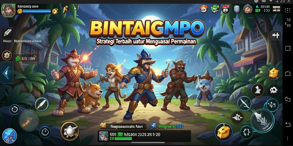 Tampilan gameplay BINTANGMPO yang strategis dan menarik.