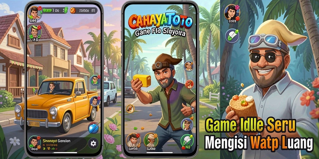 Tampilan gameplay CAHAYATOTO yang penuh warna dan menarik.