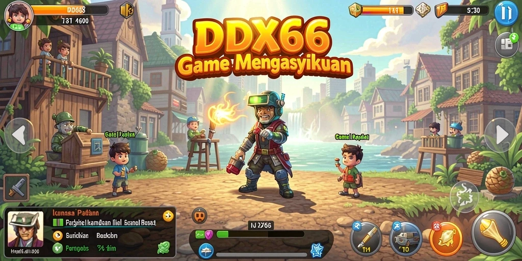 Tampilan gameplay IDX66 yang menarik dan sederhana.