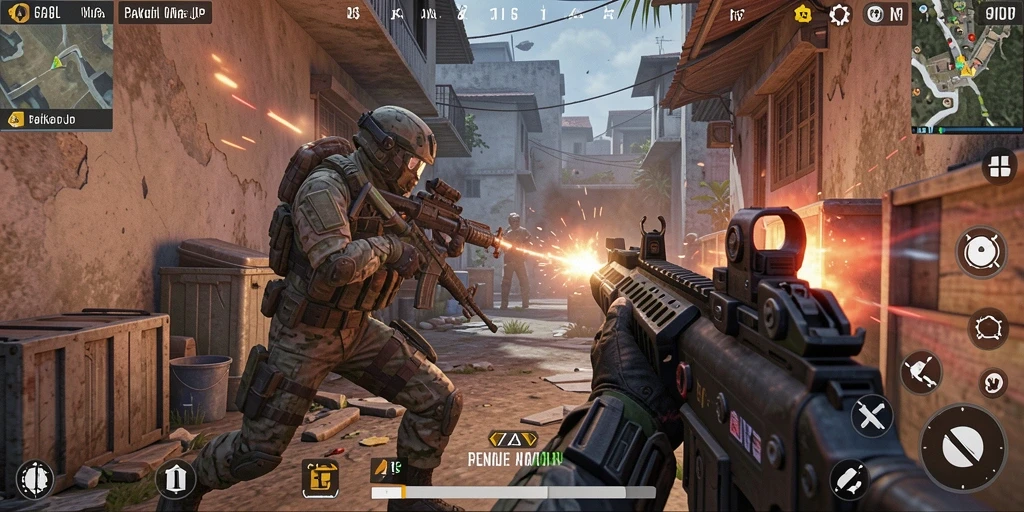 Tampilan gameplay seru dari PAKARJP dengan aksi yang mendebarkan.