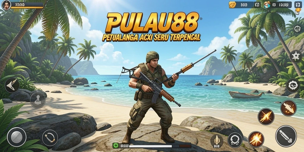 Tampilan seru gameplay PULAU88 dengan aksi mendebarkan.
