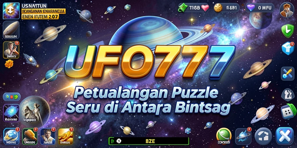 Gameplay seru UFO777 dengan tantangan Puzzle yang menarik.
