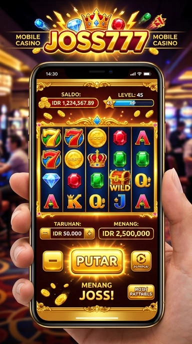 Proses pengunduhan aplikasi di joss777 yang cepat dan efisien.